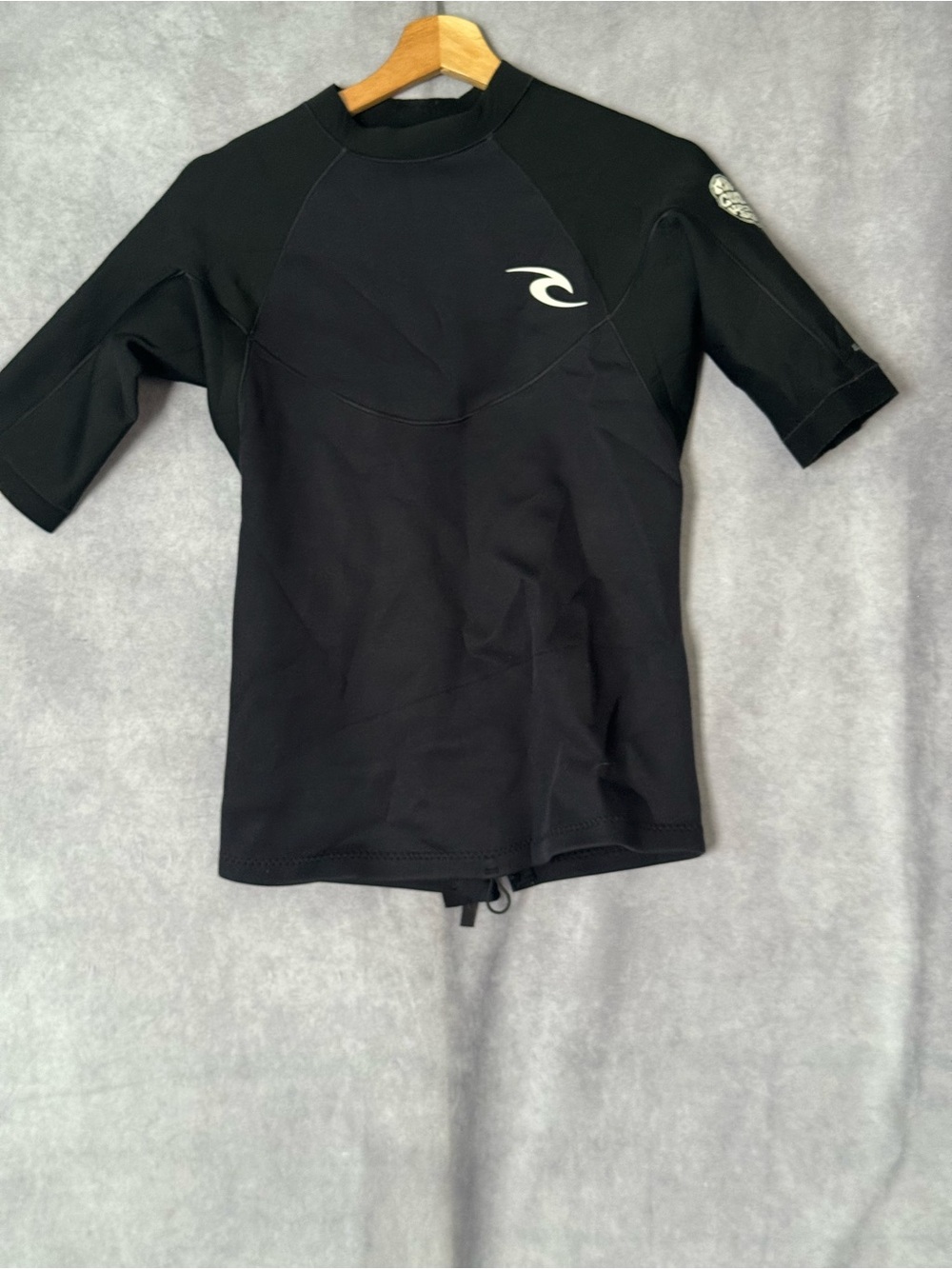 Rip Curl Wetsuit Jacket Short Sleeve Dawn Patrol 1.5mm Black